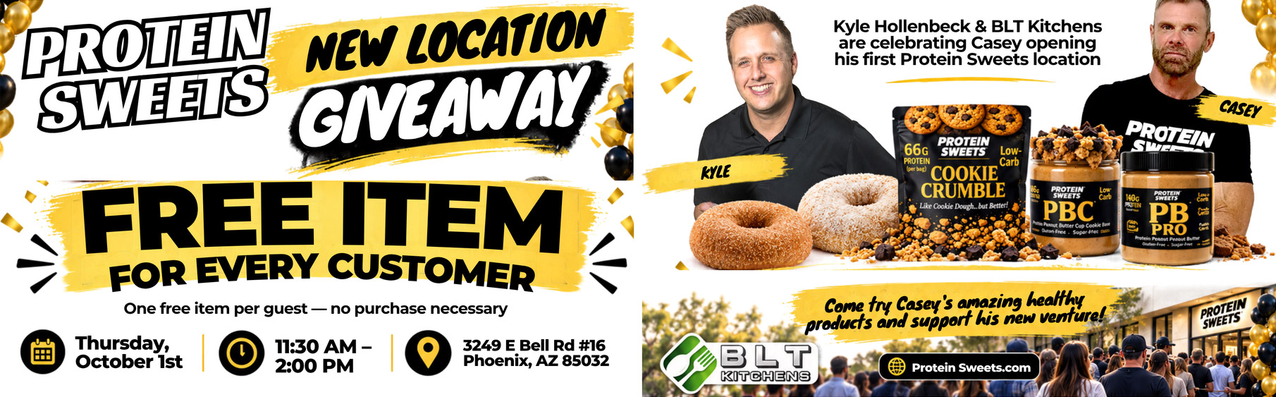 How Protein Sweets Grew From BLT Kitchens to Its First Phoenix Storefront